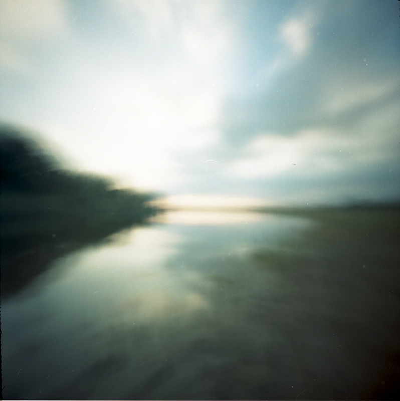 pinhole photo river IJssel