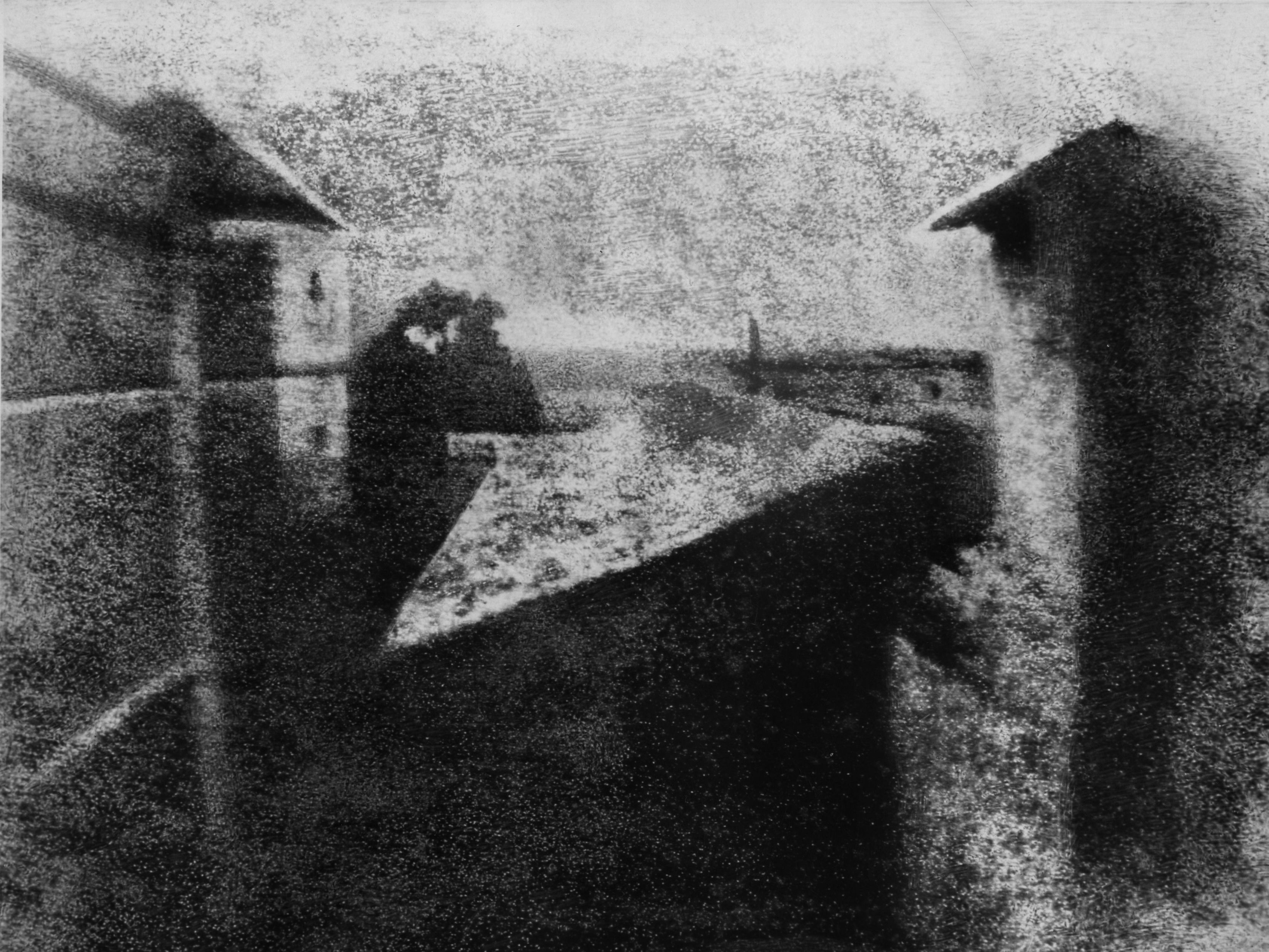 first photograph by Joseph Nicophore Niepce from 1922